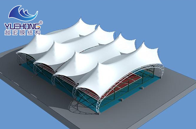 羽毛球館設計膜結構頂棚，如何實現完美的空間體驗？